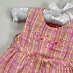 Load image into Gallery viewer, Vintage OshKosh B&#39;gosh Pink Plaid Bubble Romper 0-3 Months
