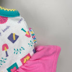 Load image into Gallery viewer, Vintage Gymboree Pastel Ruffle Bow Beach Romper Sun Suit Layette 0-3 Months
