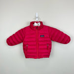 Load image into Gallery viewer, Patagonia Baby Down Sweater Coat Pink 6 Months
