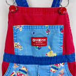 Load image into Gallery viewer, Vintage OshKosh B'gosh Beach Beach Shortalls 4T USA
