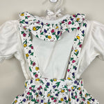 Load image into Gallery viewer, Vintage All Mine Floral Ruffle Shortall Romper Set 24 Months
