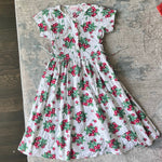 Load image into Gallery viewer, Vintage Clancy San Francisco Francesca Sweet Cherries Dress 12 USA
