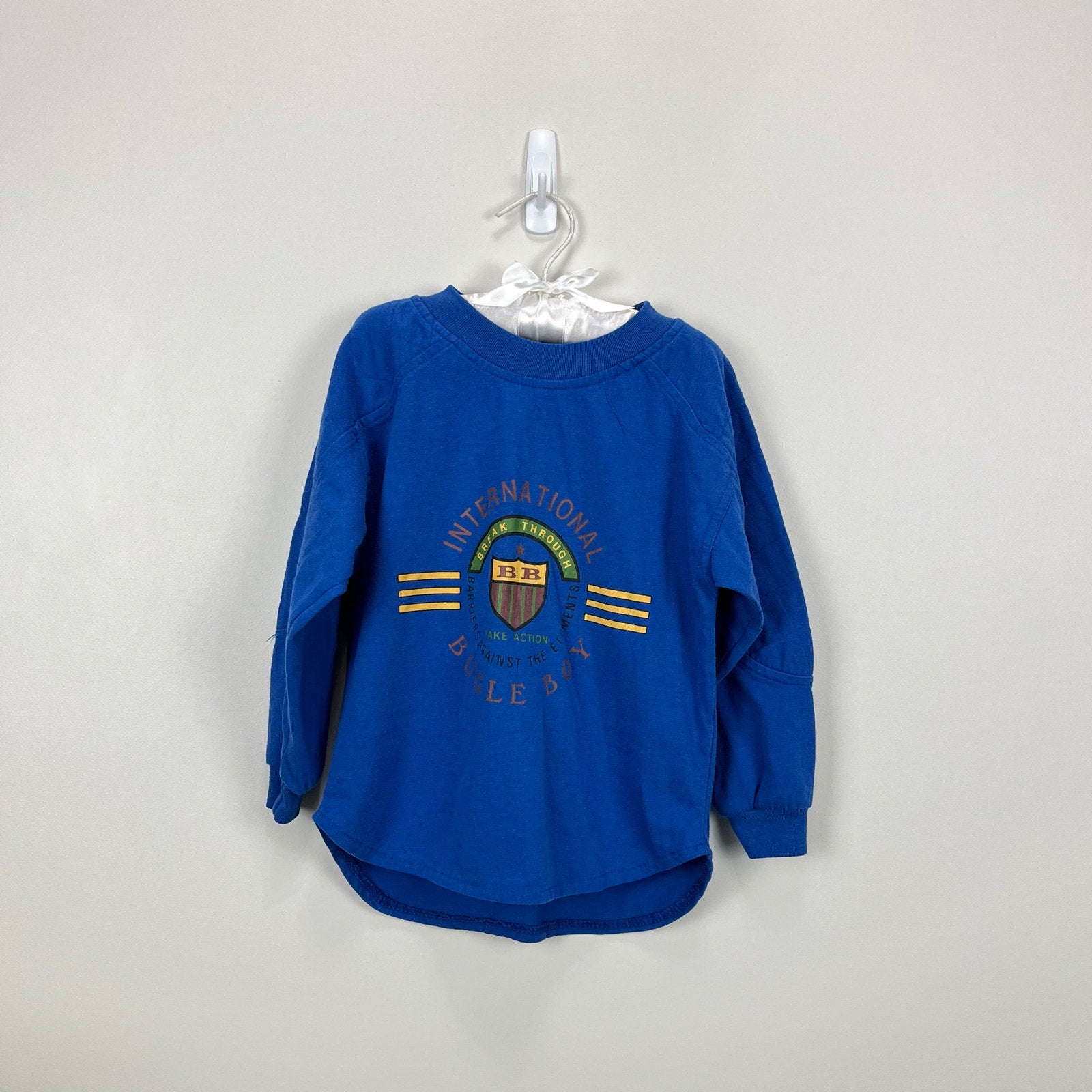 Vintage Boys Bugle Boy 90s Long Sleeve Tee