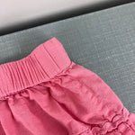 Load image into Gallery viewer, Mini Boden Embroidered Hem Midi Skirt Crab Apple Pink 5-6
