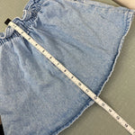 Load image into Gallery viewer, Vintage OshKosh B&#39;gosh Paper Bag Waist Jean Skirt 5T USA
