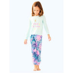 Load image into Gallery viewer, Lilly Pulitzer Girls Destan Pant Multi Gypset Paradise M 6-7
