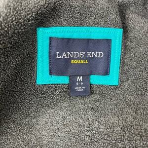 Lands' End Squall Fleece Lined Waterproof Insulated Winter Parka M 5-6