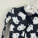 Load image into Gallery viewer, Hanna Andersson Halloween Black White Ghost HannaJams Sleeper 80 cm 18-24 Months
