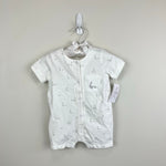 Load image into Gallery viewer, Mayoral White Geese Romper 65 cm 2-4 Months NWT
