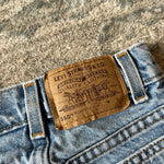 Load image into Gallery viewer, Vintage Levi's 550 Relaxed Fit Slim Distressed Orange Tab Jeans 7
