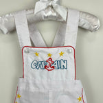 Load image into Gallery viewer, Vintage Cradle Togs Captain Sun Suit Romper 9 Months
