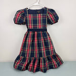 Load image into Gallery viewer, Crewcuts Girls' Puff-sleeve Dress in Stewart Tartan Plaid 8
