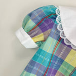 Load image into Gallery viewer, Vintage Robyn Sue Fashions Pastel Plaid Dress 4T
