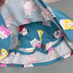 Load image into Gallery viewer, Mini Boden Fun Print Cotton Jersey Skort Blue Ice Cream Animals 6-7
