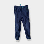 Load image into Gallery viewer, Mini Boden Warrior Knee Joggers Sweatpants Navy Blue 7
