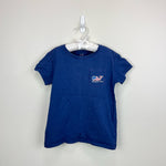 Load image into Gallery viewer, Vineyard Vines Short Sleeve American Flag Whale Pocket T-Shirt Small 7-8
