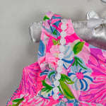Load image into Gallery viewer, Lilly Pulitzer Girls Annabelle Infant Dress Multi Take It From Your Mums 12-18 months
