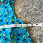 Load image into Gallery viewer, Vintage Basic Editions Blue Floral Outfit 24 Months
