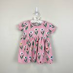 Load image into Gallery viewer, Hanna Andersson Short Sleeve Floral Play Dress Dress 80 cm 18-24 Months
