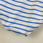 Load image into Gallery viewer, Jacadi Paris Blue Stripe Bow Bathing Suit 12 Months
