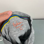 Load image into Gallery viewer, Mini Boden Washed Cotton Henley T-shirt Grey Marl 8-9
