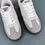 Load image into Gallery viewer, Reebok Kids Forte Lounger Sneakers White Navy Gray 2 NWOT
