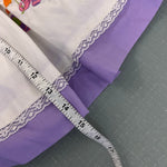 Load image into Gallery viewer, Vintage Purple Pinafore Embroidered Elephant Dress Baby Girl
