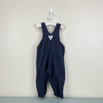 Load image into Gallery viewer, Vintage OshKosh B&#39;gosh Plaid Overalls 2T USA
