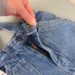 Load image into Gallery viewer, Vintage Little Rebels Blue Jean Suspender Pants 2T
