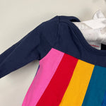 Load image into Gallery viewer, Hanna Andersson Girls Rainbow Stripe Dress 60 cm 3-6 Months
