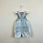 Load image into Gallery viewer, Vintage Old Navy Light Wash Blue Jean Overalls 6-12 Months
