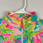 Load image into Gallery viewer, Lilly Pulitzer Girls UPF 50+ Little Skipper Popover Multi Sunshine State of Mind XL 12-14
