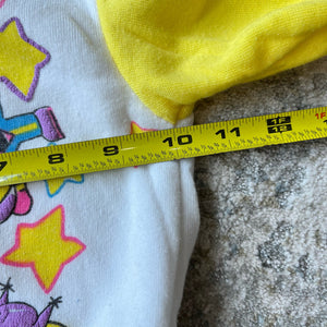 Vintage Tough Cookies Yellow Outer Space Sweatsuit 24 Months