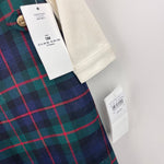 Load image into Gallery viewer, Ralph Lauren Cotton Bodysuit &amp; Plaid Overall Set 6-9 Months NWT

