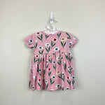 Load image into Gallery viewer, Hanna Andersson Short Sleeve Floral Play Dress Dress 80 cm 18-24 Months
