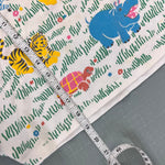 Load image into Gallery viewer, Vintage Spumoni Short Sleeve Safari Animals Puff Paint T-Shirt L 6 USA
