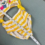 Load image into Gallery viewer, Vintage Carter's Yellow Striped Cool It! Koala Bathing Suit 5T USA
