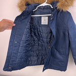 Load image into Gallery viewer, Gap Kids ColdControl Utility Parka Elysian Blue XS 4-5
