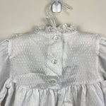 Load image into Gallery viewer, Vintage Winnie the Pooh White Lace Red Ribbon Bow Dress 3T USA
