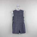 Load image into Gallery viewer, Vintage IMP Originals Gray Plaid Jon Jon Shortall Romper 4T
