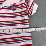 Load image into Gallery viewer, Vintage Izod Lacoste Short Sleeve Striped Polo Shirt 12 Months
