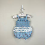 Load image into Gallery viewer, Janie and Jack Strawberry Ruffle One Piece Romper
