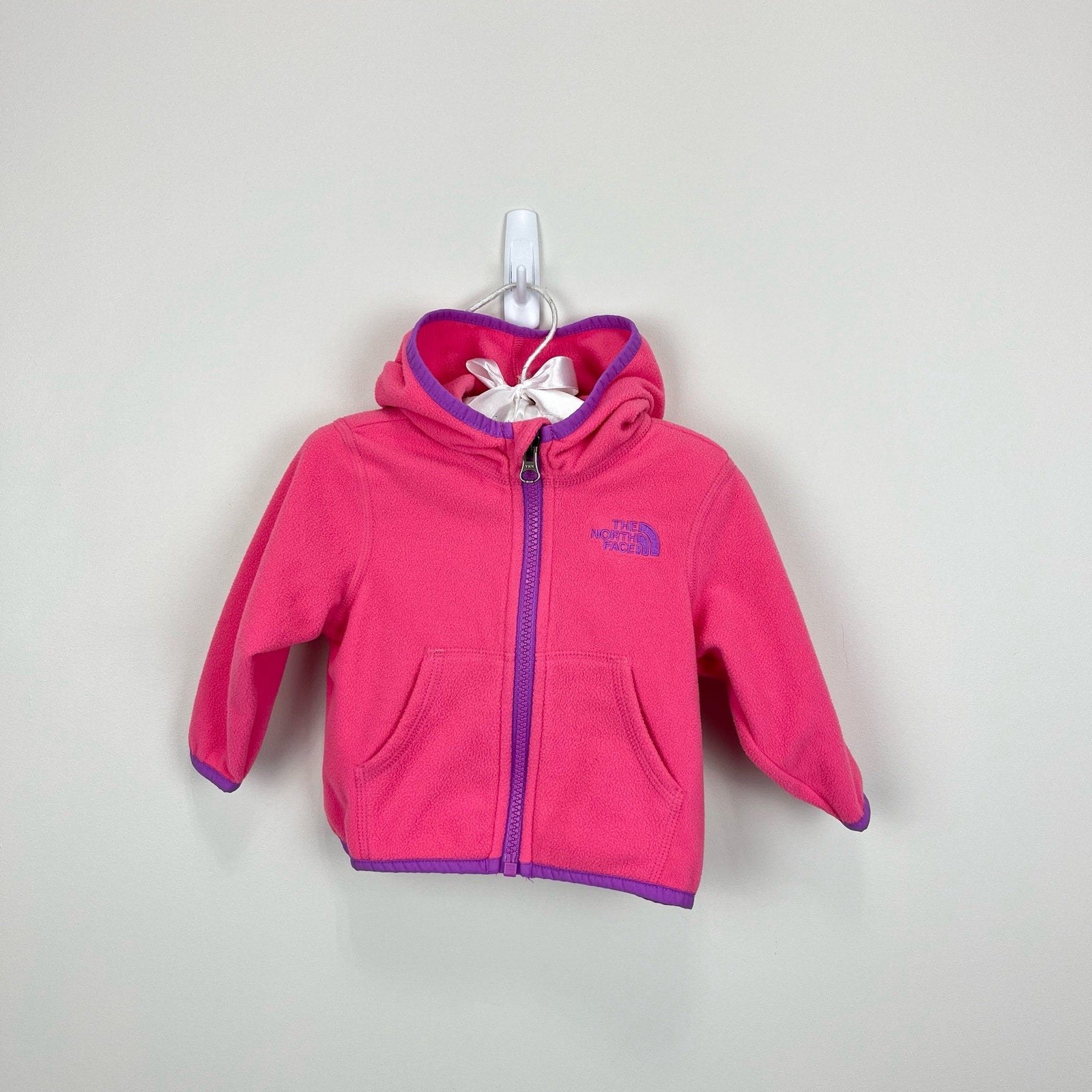 The North Face Girls Glacier Full Zip Hoodie 3-6 Months