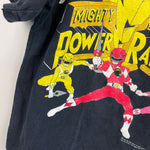 Load image into Gallery viewer, Vintage Kids Mighty Morphin Power Rangers Short Sleeve Black T-Shirt 1994

