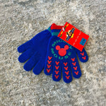 Load image into Gallery viewer, Vintage Mickey for Kids Blue Gloves NWT
