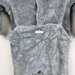 Load image into Gallery viewer, Jacadi Paris Gray Velour Footie 6 Months
