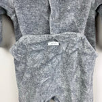 Load image into Gallery viewer, Jacadi Paris Gray Velour Footie 6 Months
