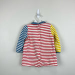 Load image into Gallery viewer, Mini Boden Cozy Striped Pocket Dress 6-12 Months
