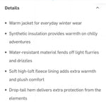 Load image into Gallery viewer, The North Face Girls Mossbud Swirl Parka Black XL 18
