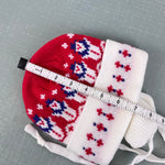 Load image into Gallery viewer, Vintage Knit Snowman Hat NWT
